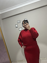 Kazaklı Triko Elbise