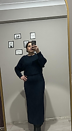 Kazaklı Triko Elbise