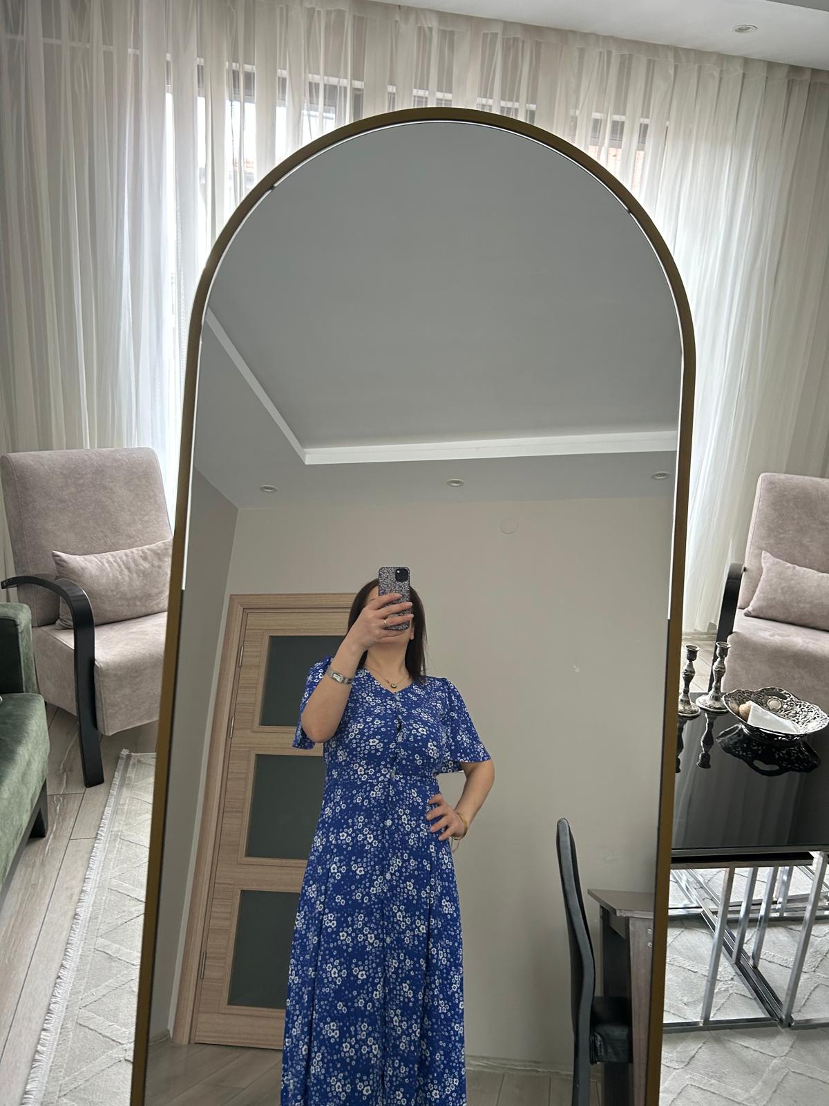 Önden Düğmeli  Elbise