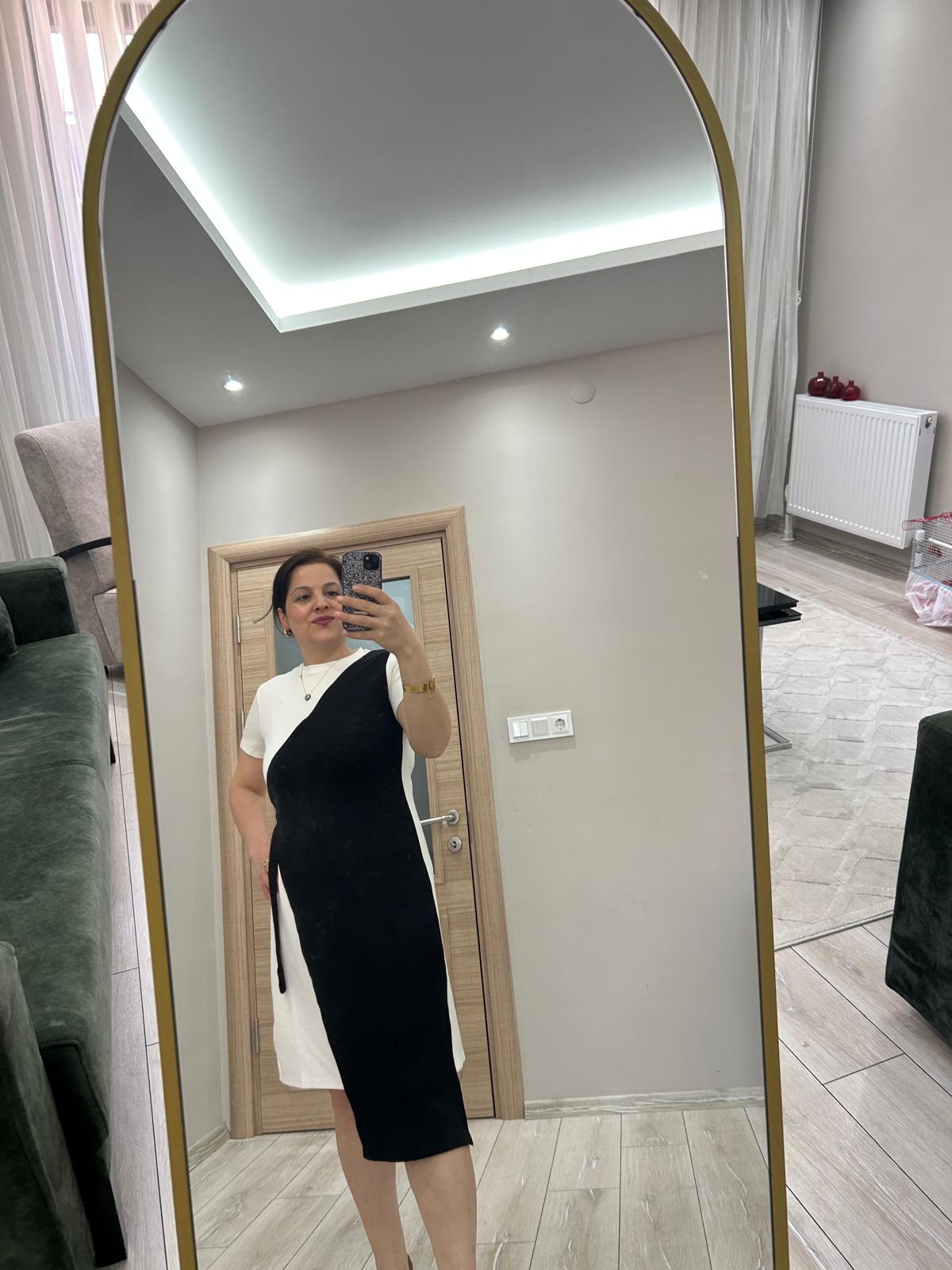 Asimetrik Kesim ELBİSE