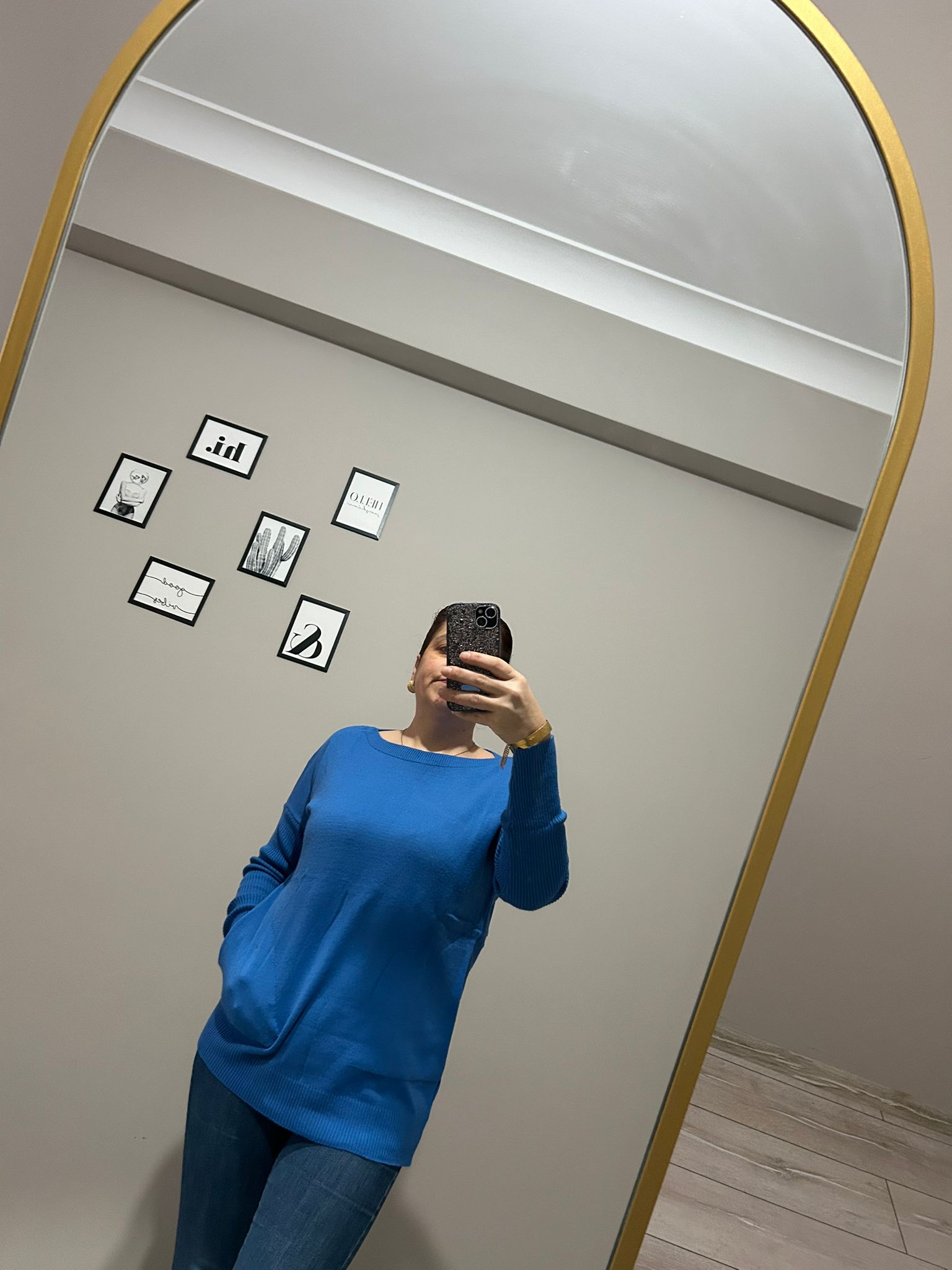 Kayık Yaka Cepli Kazak